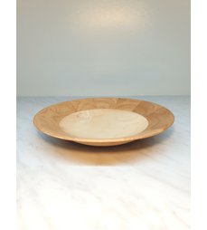 Dřevěný talíř z javorového dřeva, segmentový