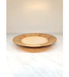 Dřevěný talíř z javorového dřeva, segmentový